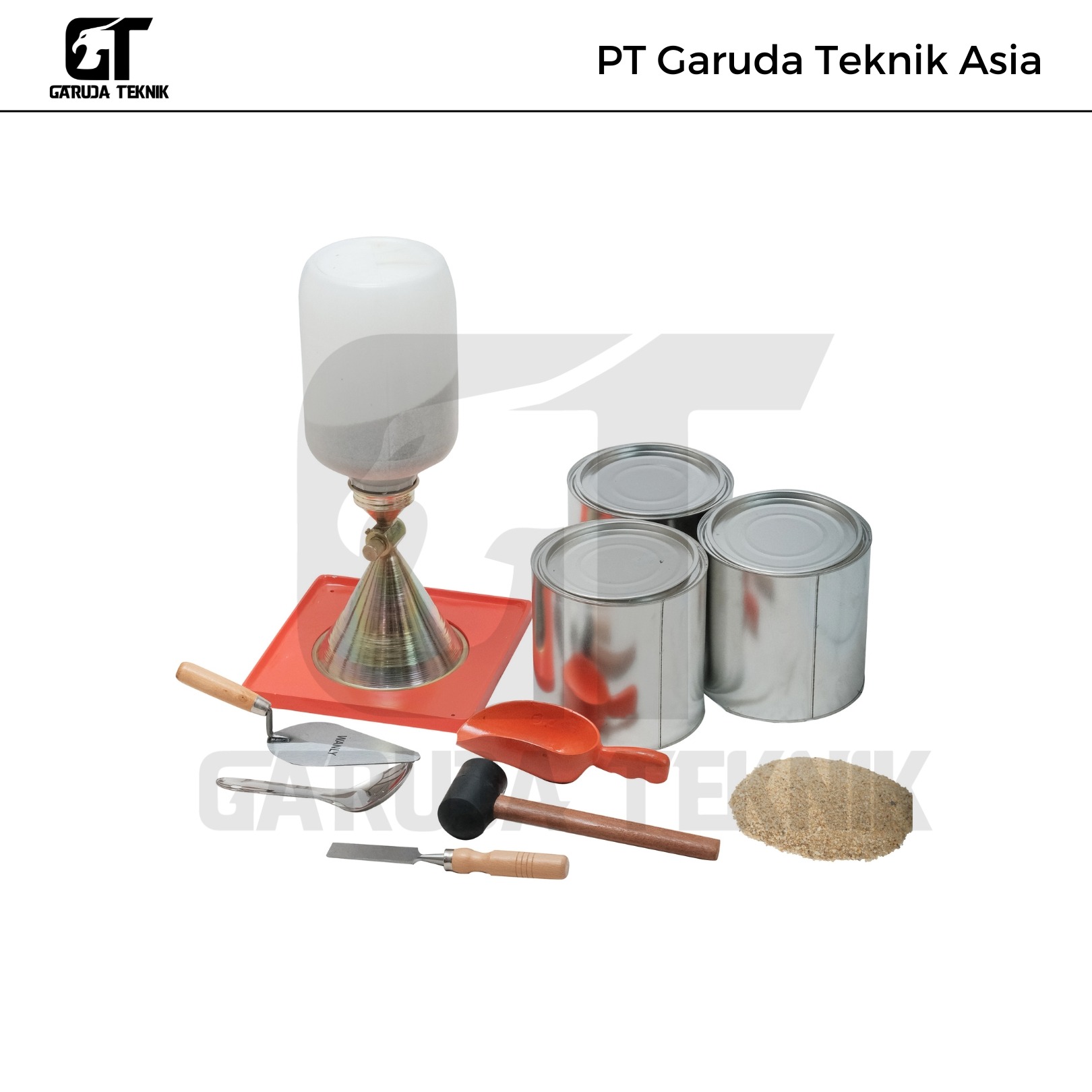 Sand Cone Test Set PT Garuda Teknik Asia