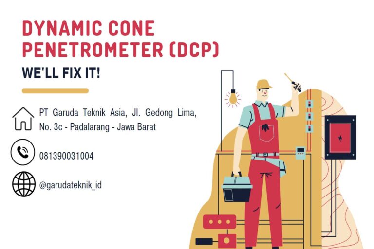 Dynamic Cone Penetrometer (DCP) dan Cara Kerjanya