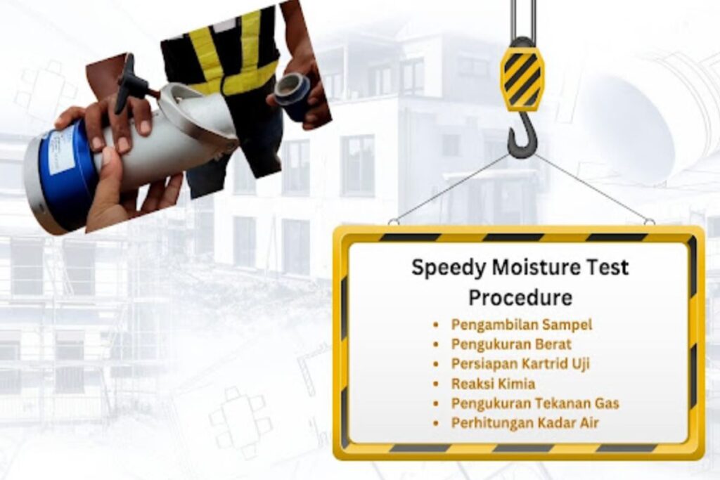 prosedur penggunaan speedy moisture tester