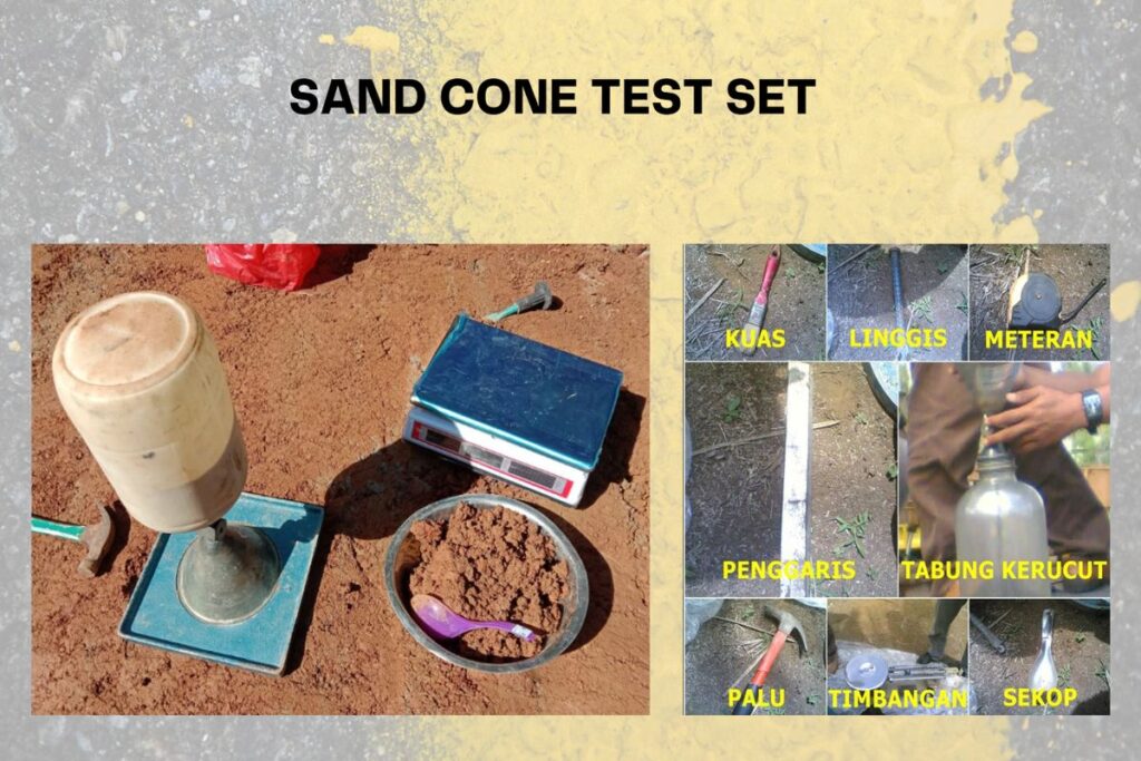 Sand Cone Test set