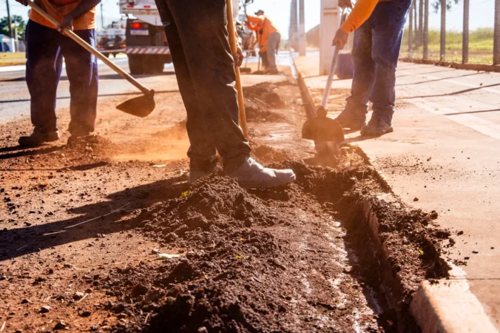 proses perbaikan jalan aspal